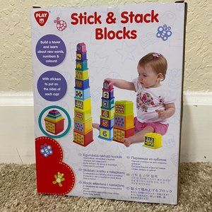 PLAY Baby's Stick and Stack Blocks